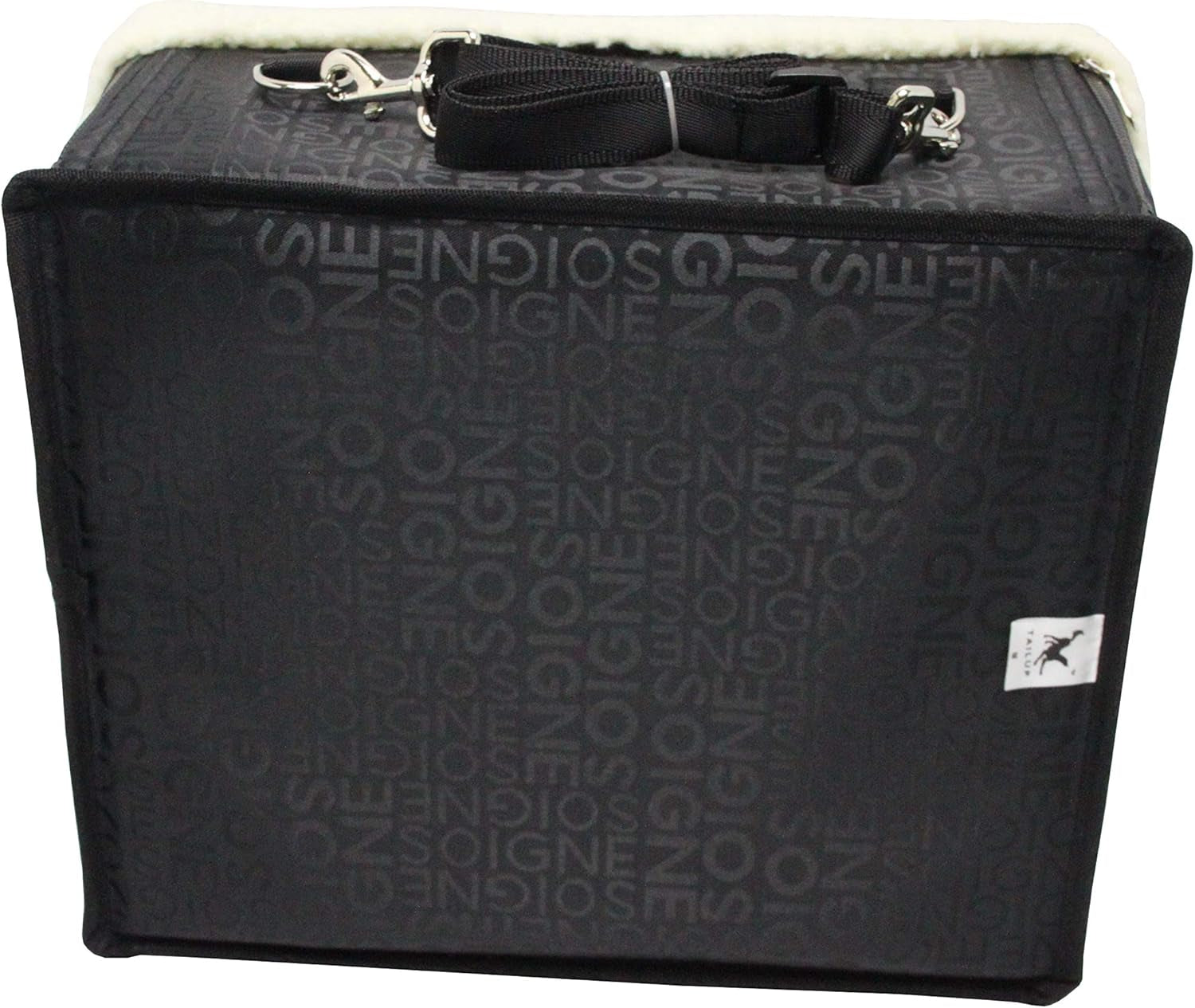 ® Pet Dog Cat Seat Booster Car Carrier Bag Pet Travel Messenger Tote Soft Kennel 12235-BLACK