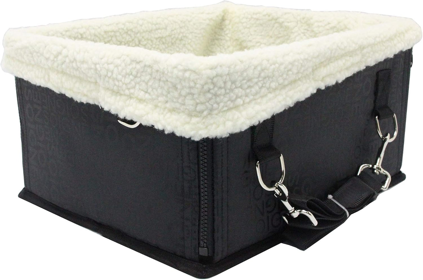 ® Pet Dog Cat Seat Booster Car Carrier Bag Pet Travel Messenger Tote Soft Kennel 12235-BLACK