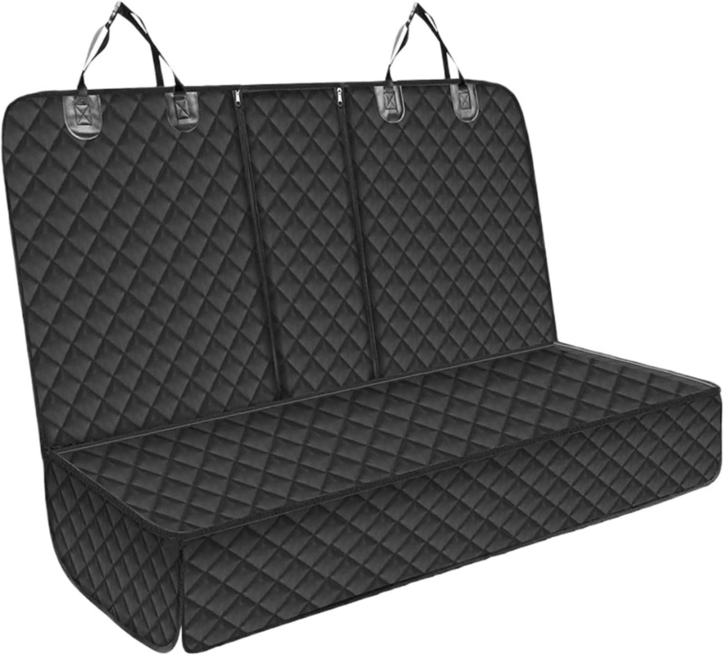 Car Dog Seat Cover for Back Seat Waterproof Auto Rear Pet Seat Protector Mat Nonslip Universal Safety Carrier for Outing Dogs