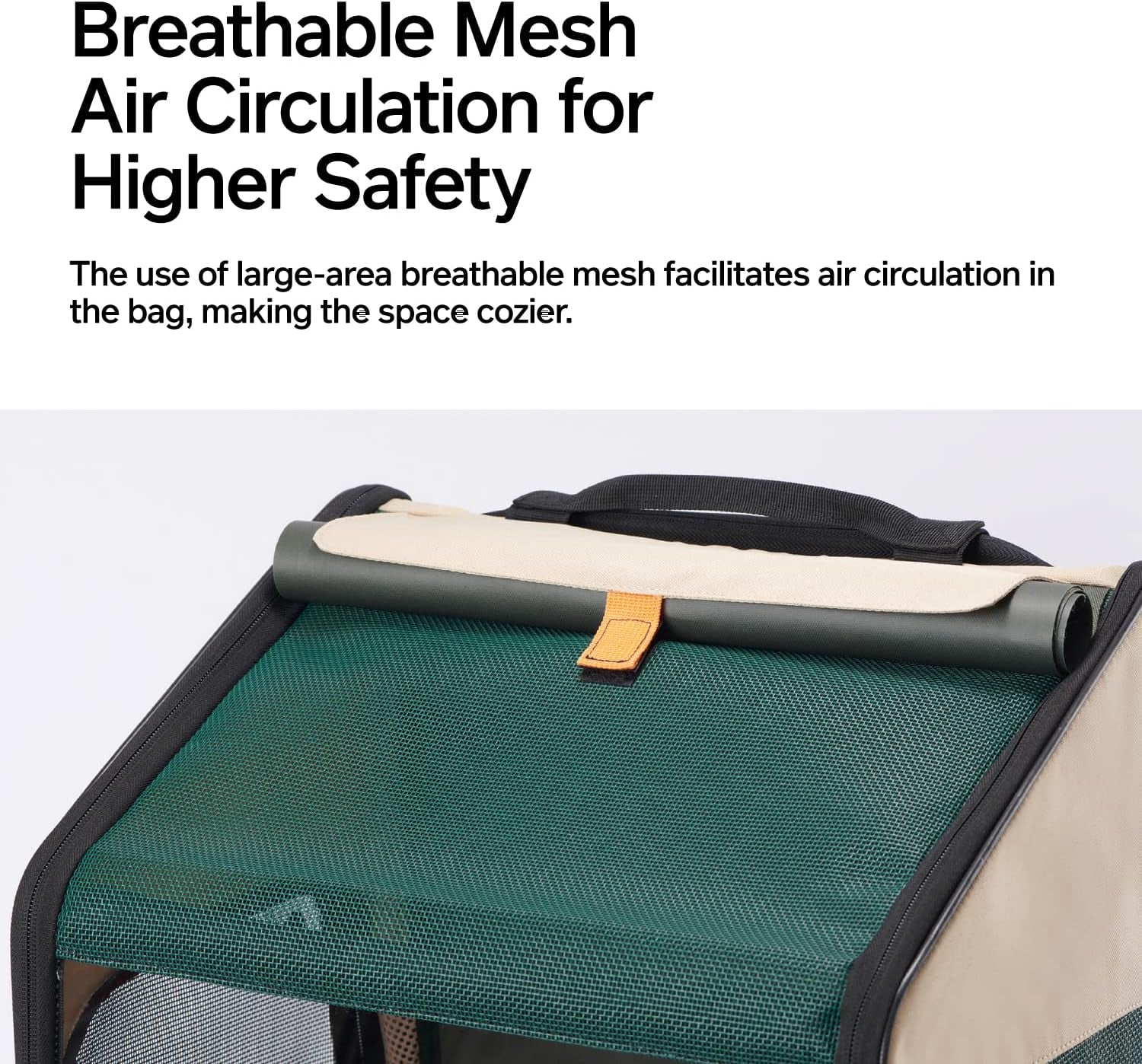 Expandable Cat Backpack Cat Carrier Large Pet Carriers Backpack Bag for Cats Bags Litter Box Include 15”×15” ×23.2” Quick & Easy Assembly