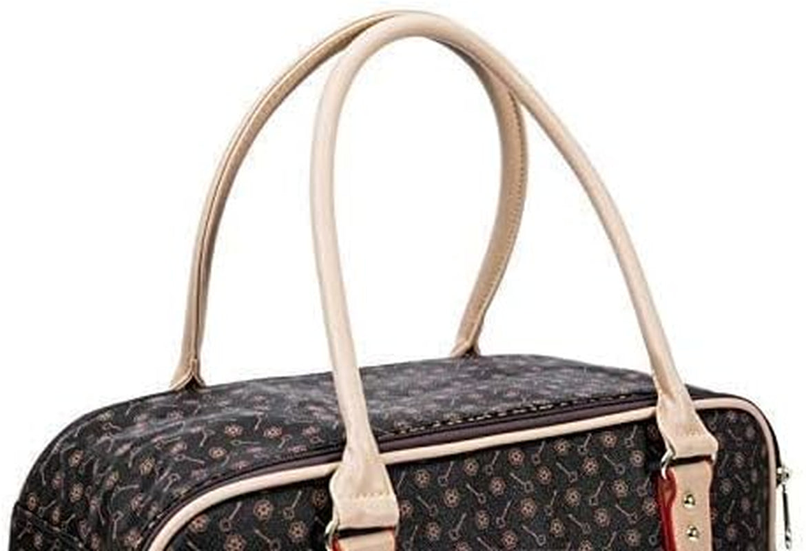 Stylish Brown Pet Carrier Tote - Portable Dog Handbag for Outdoor Adventures, Perfect for Travel and Hiking