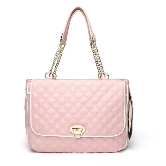 Dog Carrier Bag for Small Dogs Leather Luxury Backpack Pet Accessories Supplies Cat Kitten Puppy Breathable Waterproof Carrying