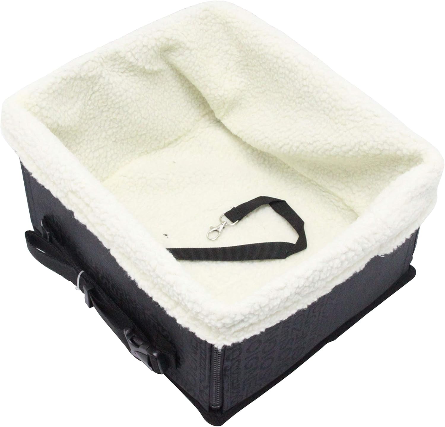 ® Pet Dog Cat Seat Booster Car Carrier Bag Pet Travel Messenger Tote Soft Kennel 12235-BLACK