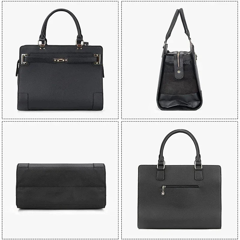 Luxury Soft-Sided Leather Pet Carrier Handbag Dog Cat Carrier Purse for Small Dogs Puppy TSA Airline Approved Pet Bag