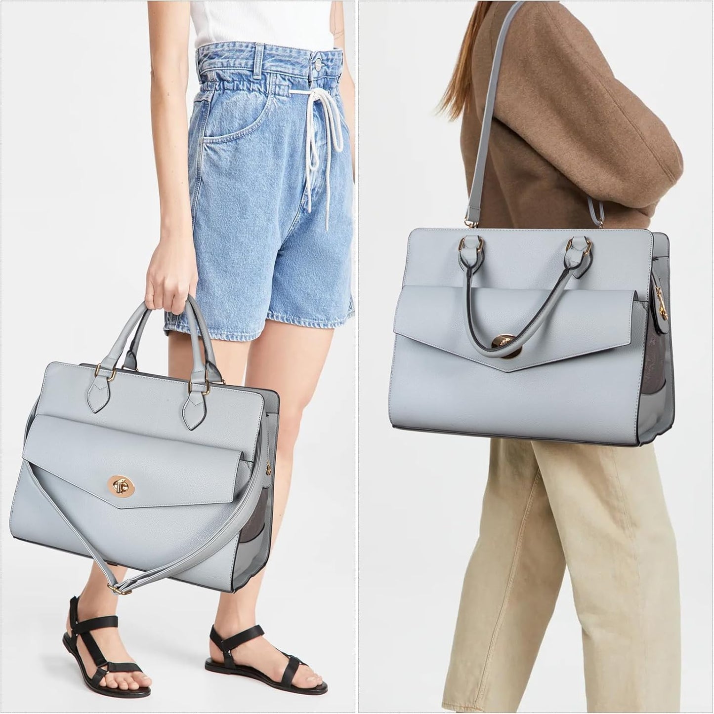 Stylish Pet Carrier Purse Leather Bag for Small Dogs Cats Puppy,Airline Approved Soft-Sided Carriers