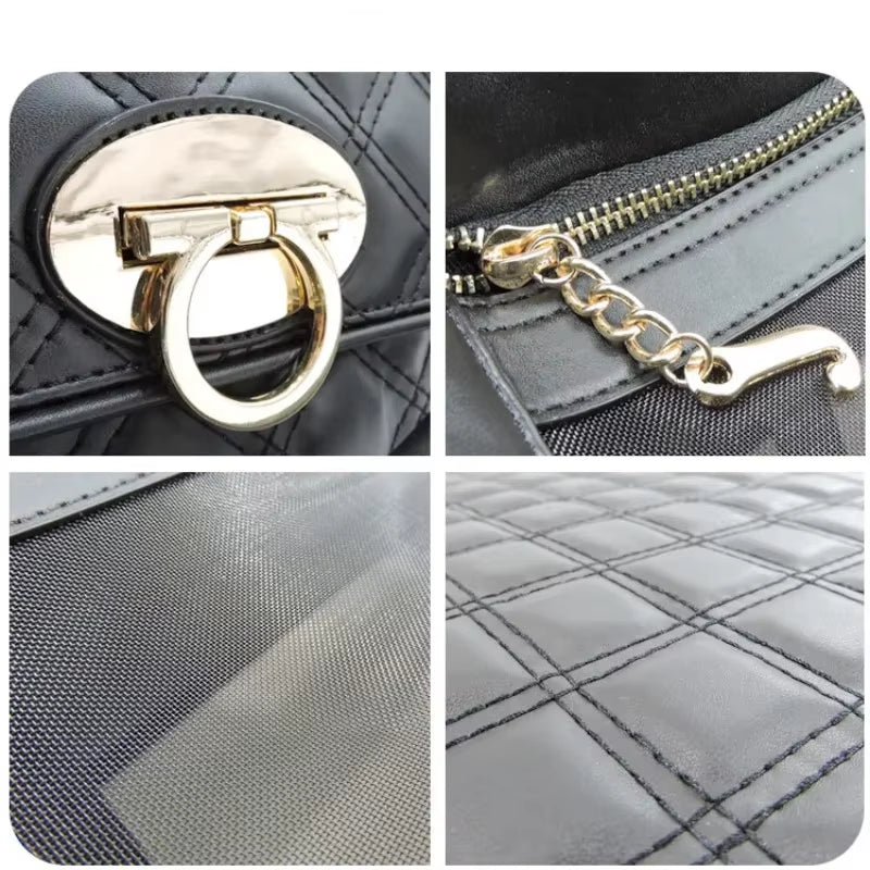 Dog Carrier Bag for Small Dogs Leather Luxury Backpack Pet Accessories Supplies Cat Kitten Puppy Breathable Waterproof Carrying